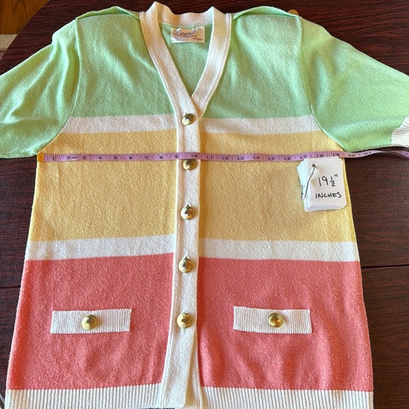 Laura Petites By Alyzia Colorful Spring Knit - Sweater - Picture 12 of 14